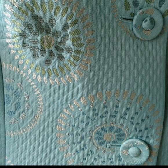 Teal/turquoise light weight blazer - Picture 4 of 5